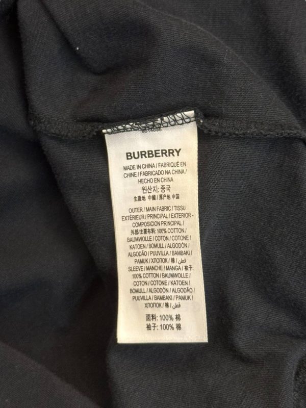 Burberry Checkered Sleeves T-Shirt