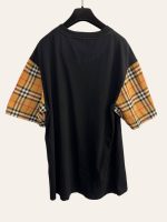 Burberry Checkered Sleeves T-Shirt