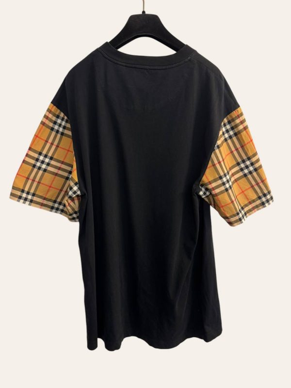 Burberry Checkered Sleeves T-Shirt