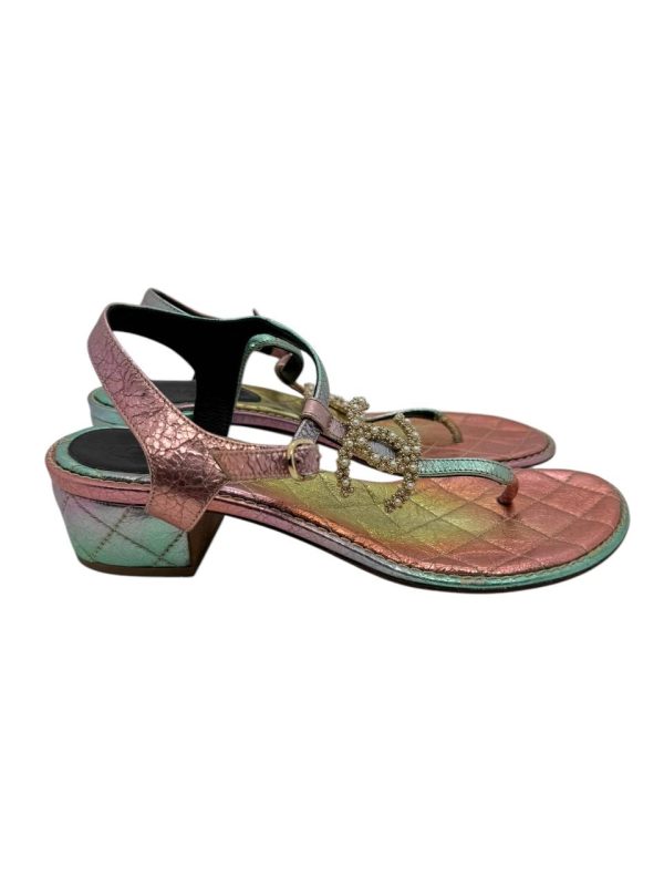 Chanel Mermaid CC Sandal Size 37