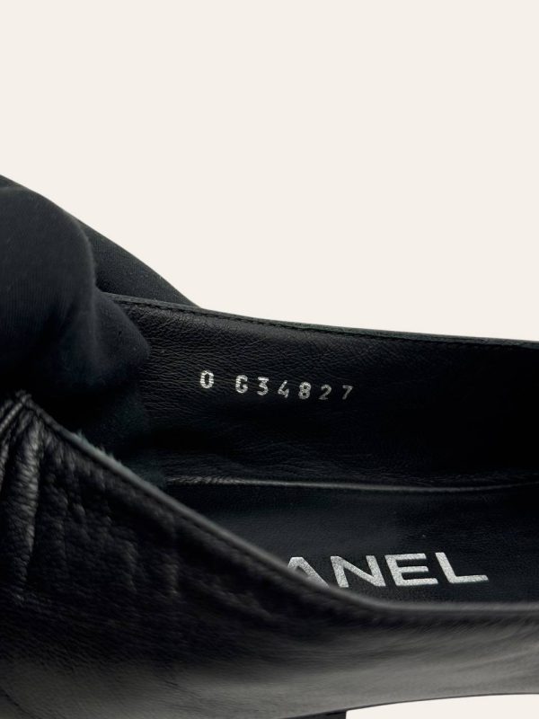 Chanel CC Charm Loafer Size 37.5