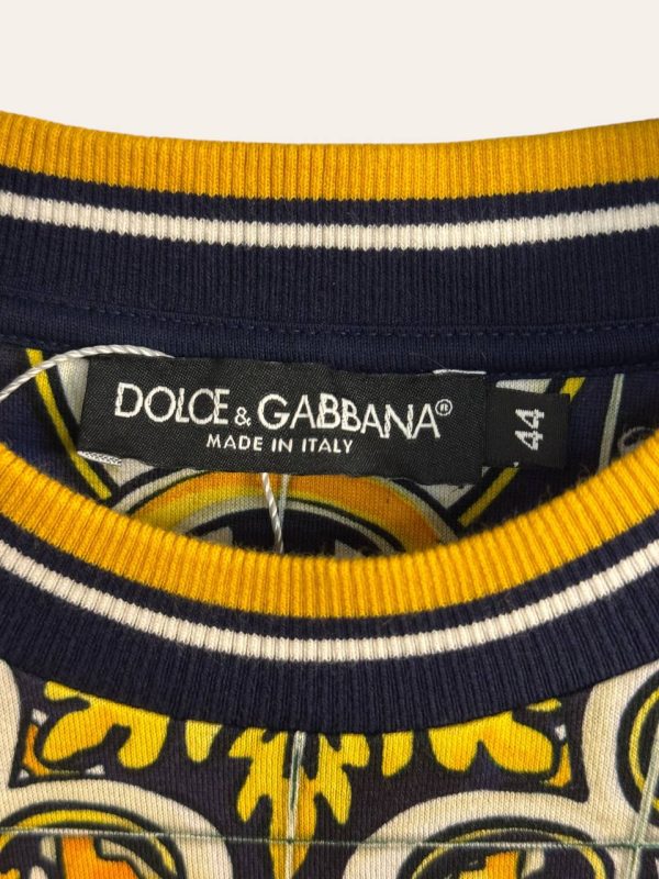 Dolce and Gabbana Majolica Print T-Shirt