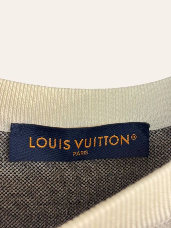 Louis Vuitton Damier Jacquard Crewneck T-Shirt