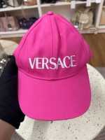 Versace Embroidered Logo Hat