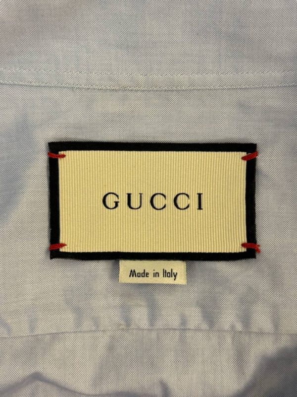 Gucci Snake Collared Shirt