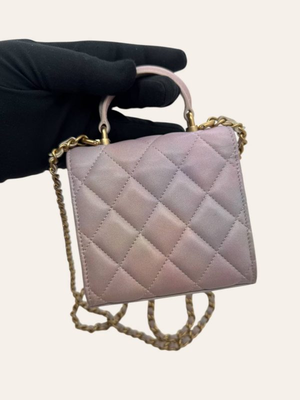 Chanel Mini Vanity Top Handle Crossbody Bag