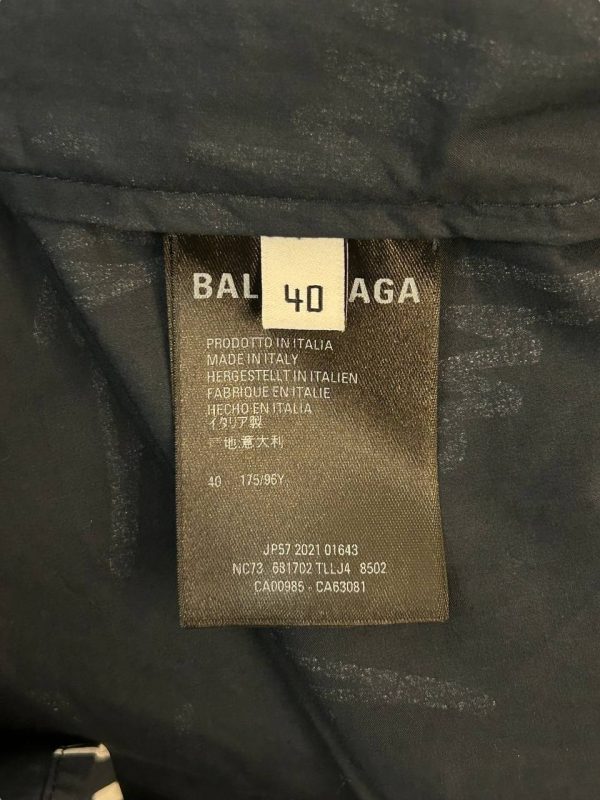 Balenciaga Logo Oversized Shirt