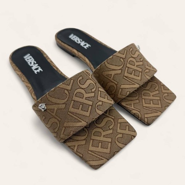 Versace Logo Slides Size 37