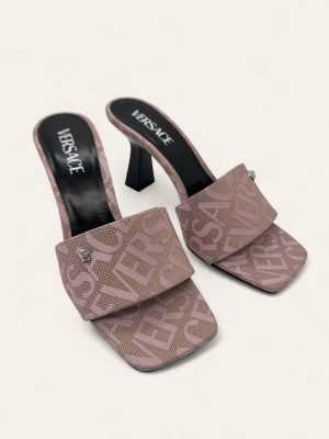 Versace Logo Heels Size 38