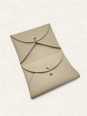 Hermes Calvi Duo Card Holder