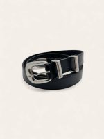 Celine Medium Western Belt in Vintage Calfskin