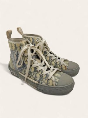 Dior B23 Oblique High Top Sneaker Size 40