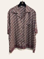 Dior Oblique Silk Short Sleeved Shirt