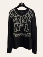 Philipp Plein Embellished Crystal Sweatshirt