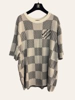 Louis Vuitton Damier Jacquard Crewneck T-Shirt