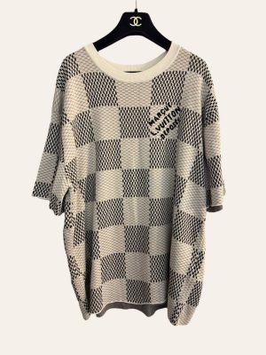 Louis Vuitton Damier Jacquard Crewneck T-Shirt