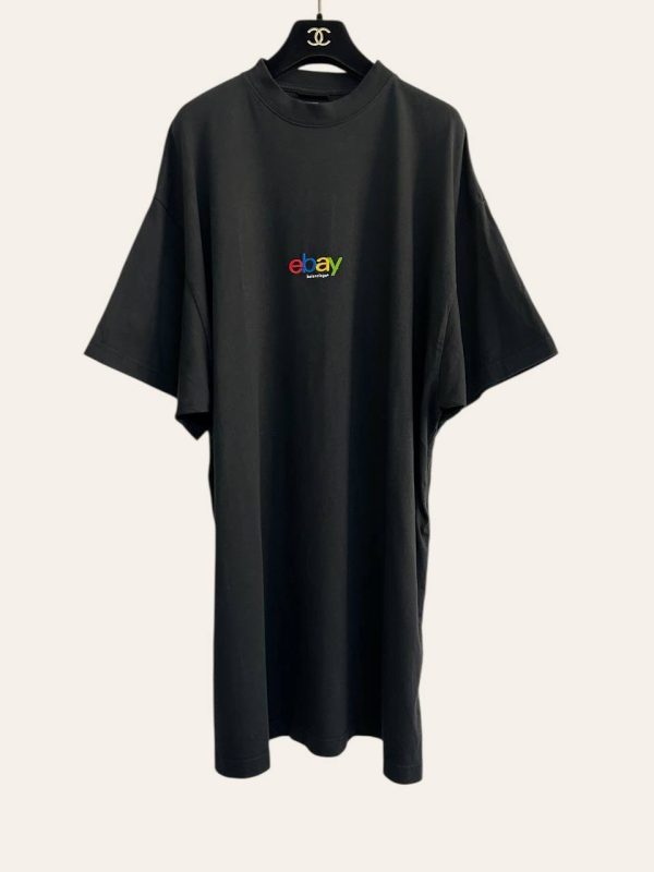 Balenciaga Ebay Logo Oversized T-Shirt