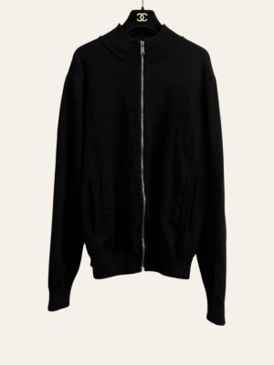 Versace Embroidered Medusa Cardigan Jacket
