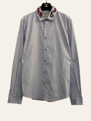 Gucci Snake Collared Shirt
