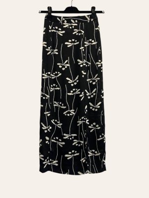 Chanel CC Silk Skirt