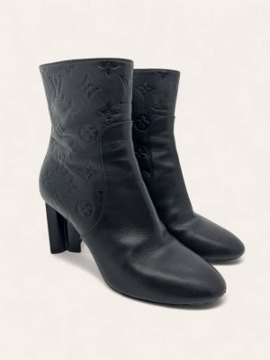 Louis Vuitton Monogram Ankle Boot Size 38