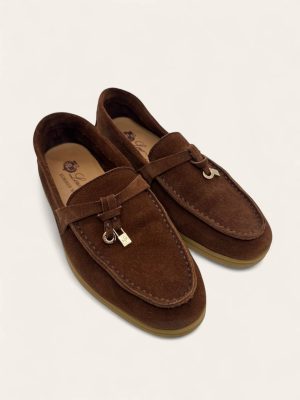 Loro Piana Summer Walk Charm Loafer Size 37