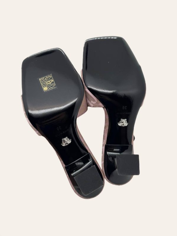 Versace Logo Heels Size 38