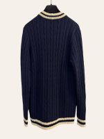 Saint Laurent Cable Knit Cashmere Cardigan