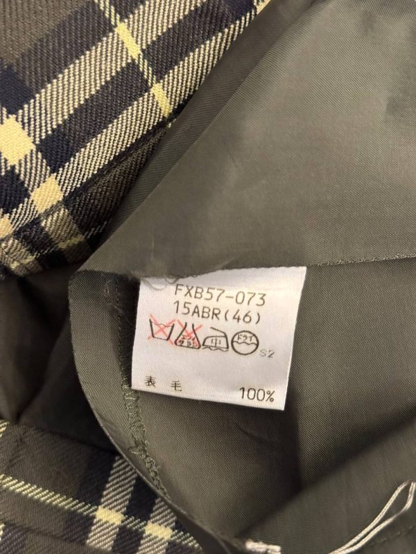 Burberry Checkered Skirt