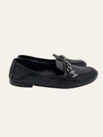 Chanel CC Charm Loafer Size 37.5