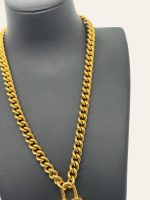 Balenciaga Heart Lock Necklace