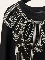 Philipp Plein Embellished Crystal Sweatshirt