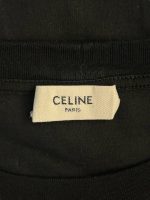 Celine Triomphe Embroidered Logo T-Shirt