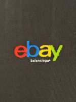 Balenciaga Ebay Logo Oversized T-Shirt