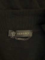 Versace Embroidered Medusa Cardigan Jacket