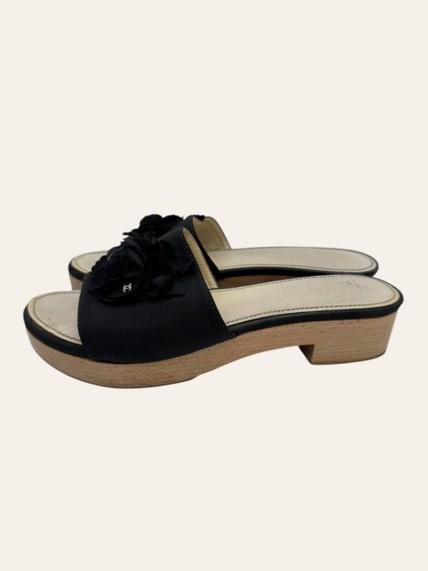 Chanel Camellia Sandal Size 37