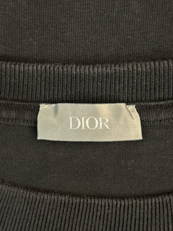 Dior X Kenny Scharf Embroidered Logo T-Shirt