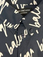 Balenciaga Logo Oversized Shirt