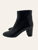 Saint Laurent Leather Ankle Boot Size 39