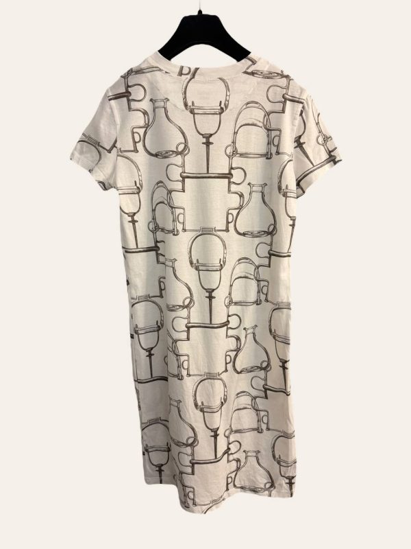 Hermes Graphic T-Shirt Dress