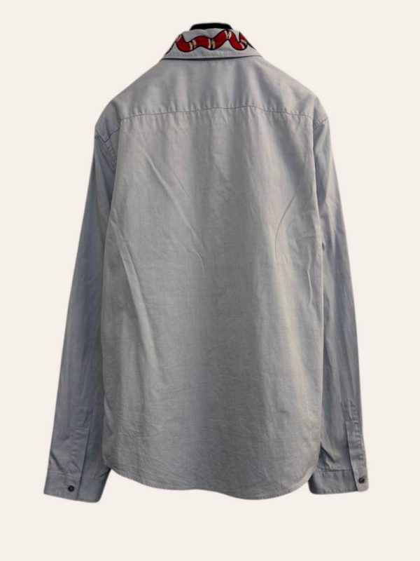 Gucci Snake Collared Shirt
