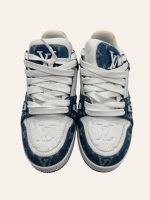 Louis Vuitton Denim Trainer Sneaker Size EU 36.5