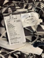 Prada Off Shoulder Triangle Dress