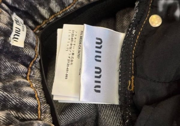 Miu Miu Iconic Denim Jeans