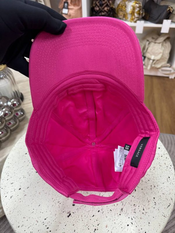 Versace Embroidered Logo Hat
