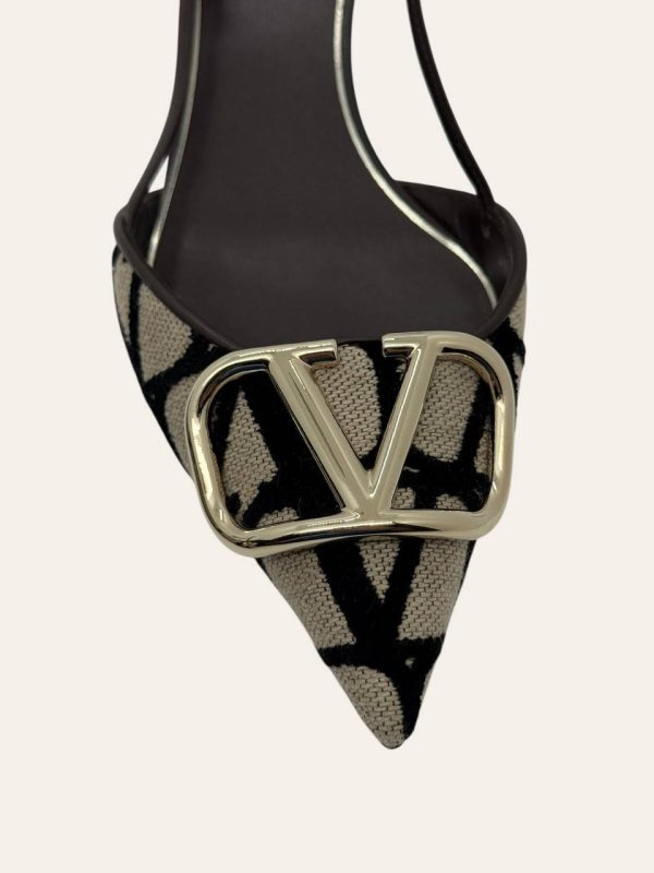 Valentino VLogo Signature Slingback Size 36