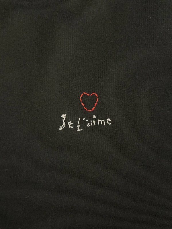 Balenciaga Je T’Aime Logo Oversized T-Shirt