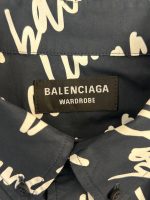 Balenciaga Logo Oversized Shirt
