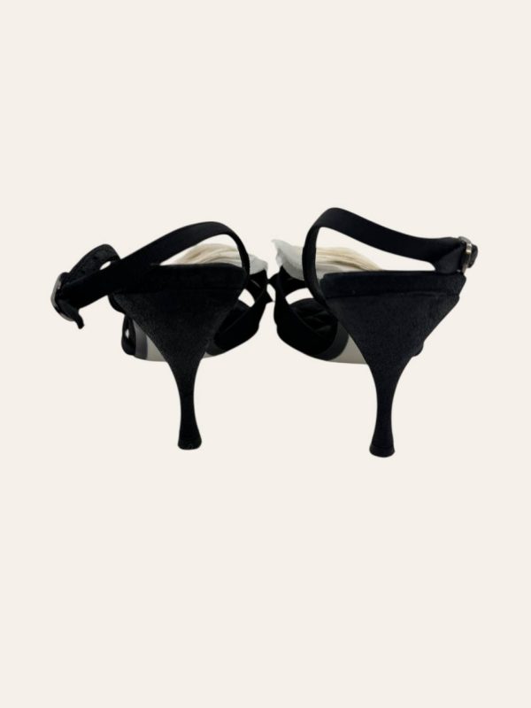 Chanel Camellia Heels Size 34.5