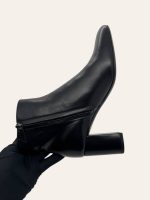 Saint Laurent Leather Ankle Boot Size 39